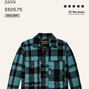 CHRIS STAPLETON SIGNATURE MACKINAW WOOL CRUISER